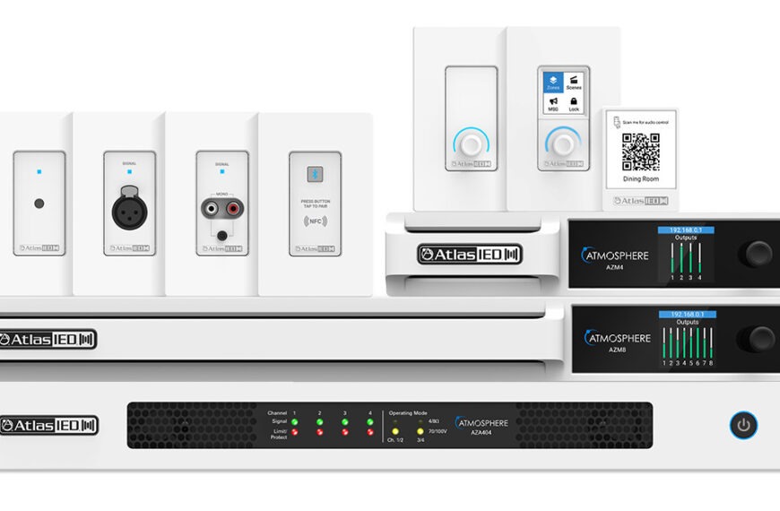 Atmosphere de AtlasIED premiado como Mejor Nuevo Producto 2020 por Systems Contractor News