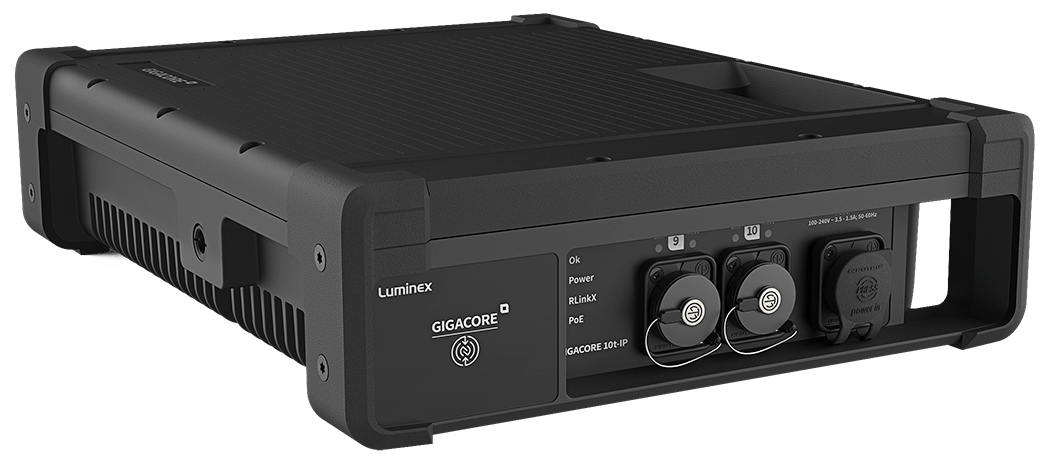 El Luminex GigaCore 10t-IP marca un hito al convertirse en el primer switch IP65 con certificación AVNU del mundo