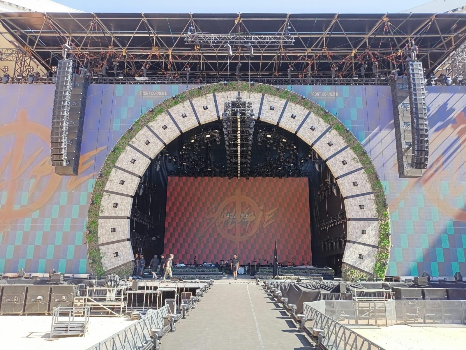 Manuel Carrasco en Sevilla junto a Meyer Sound y DiGiCo