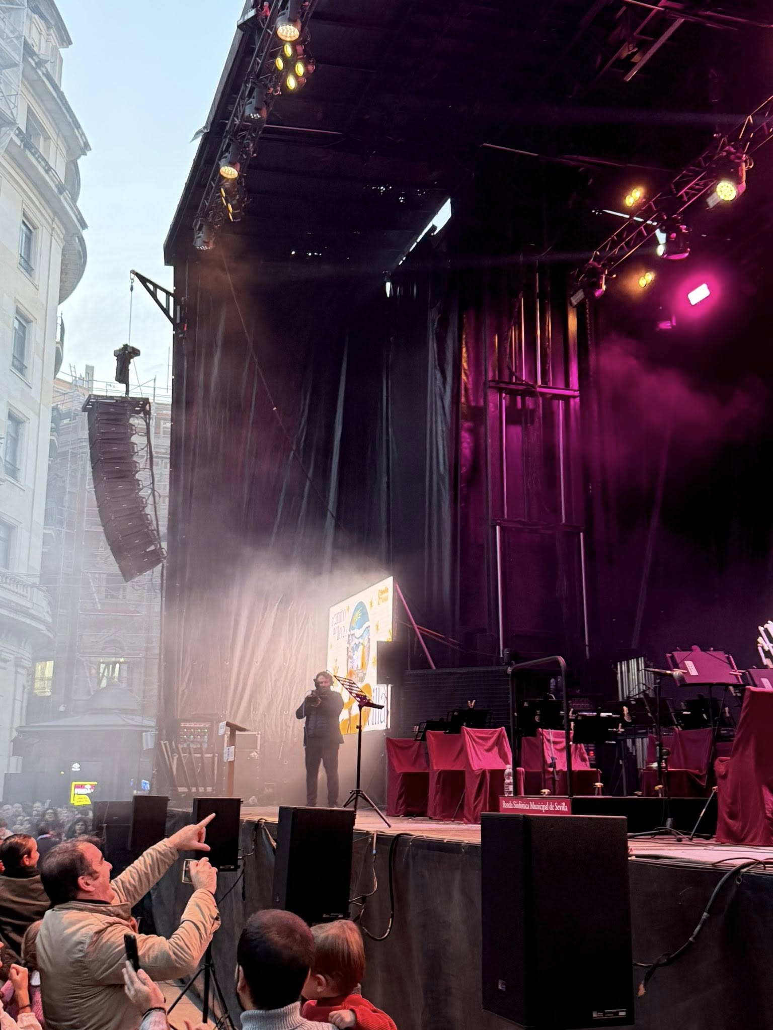 Ortiz Audio sonoriza el encendido navideño de Sevilla con tecnología Meyer Sound y DiGiCo