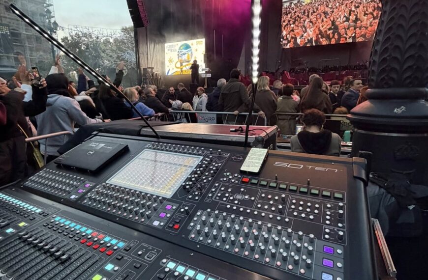 Ortiz Audio sonoriza el encendido navideño de Sevilla de 2025 con tecnología Meyer Sound y DiGiCo 