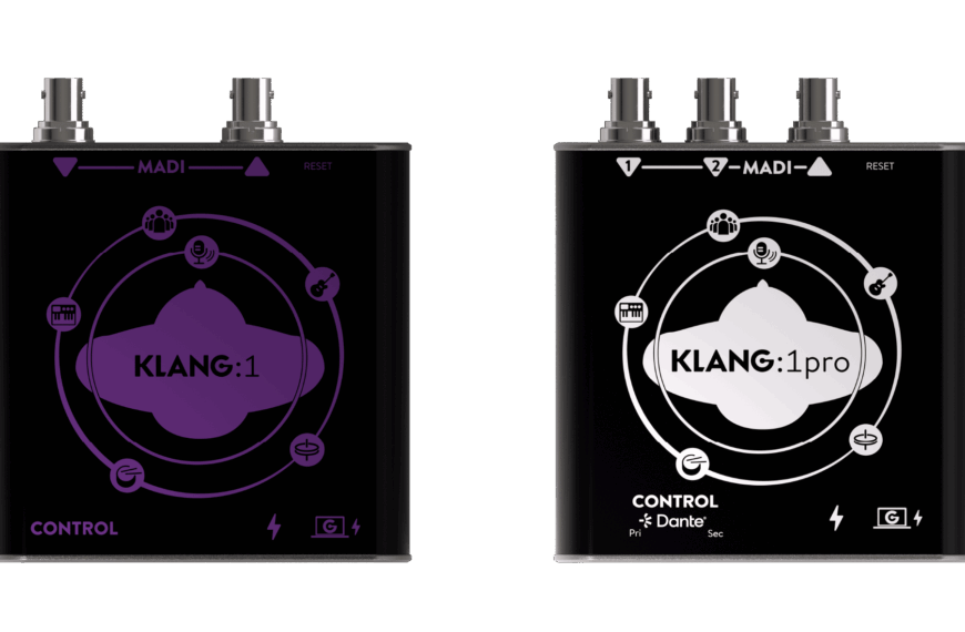 KLANG amplía el acceso a la mezcla binaural de monitores in-ear con los nuevos KLANG:1 y KLANG:1pro