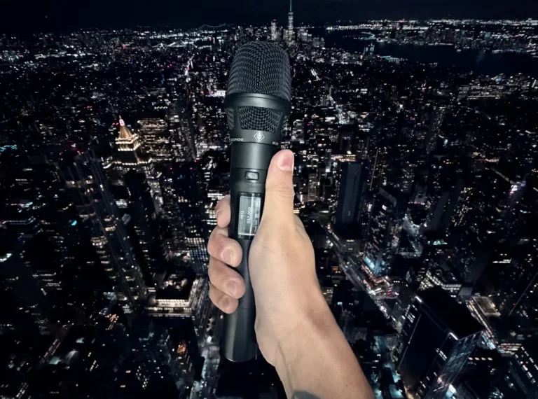 Maluma emplea el sistema inalámbrico Astral de Sound Devices en el Empire State Building