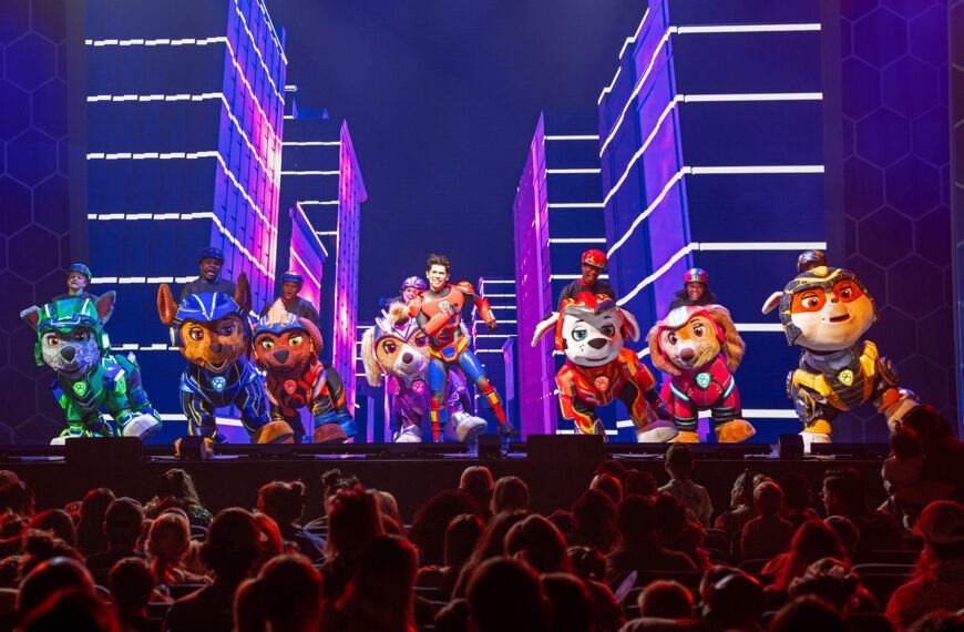 BlackTrax refuerza la precisión técnica en Paw Patrol Live: A Mighty Adventure