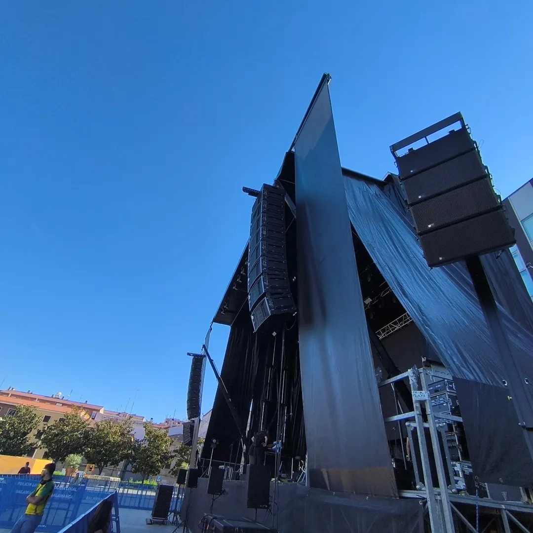 K-IMAN despliega tecnología Meyer Sound en las fiestas de San Juan de Sahagún de Salamanca