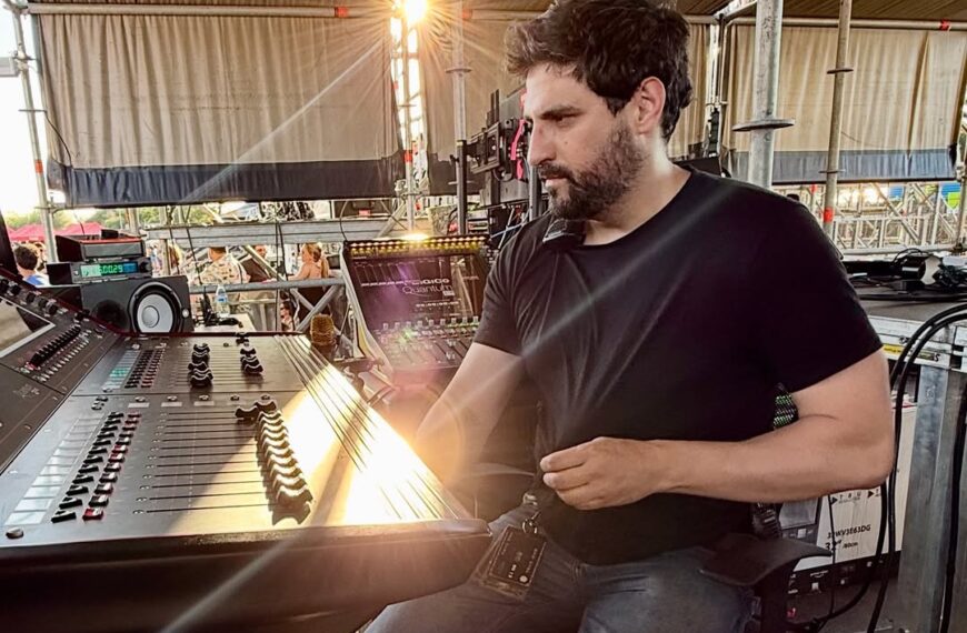 Carlos Dueñas estrena la DiGiCo Quantum 112 en la gira de Bad Gyal: “Es como llevar un Ferrari en el bolsillo”