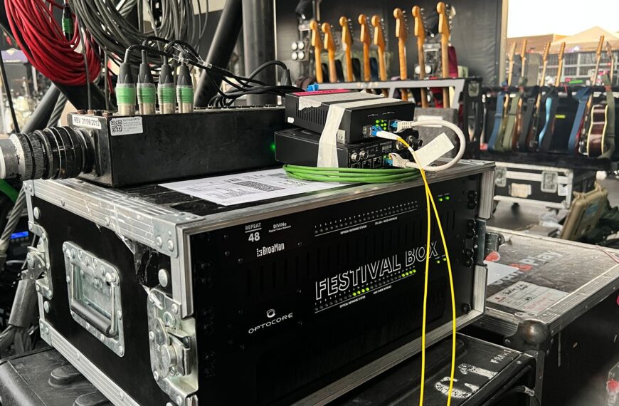 TwincamPro International utiliza sistemas Optocore Festival Box en Primavera Sound