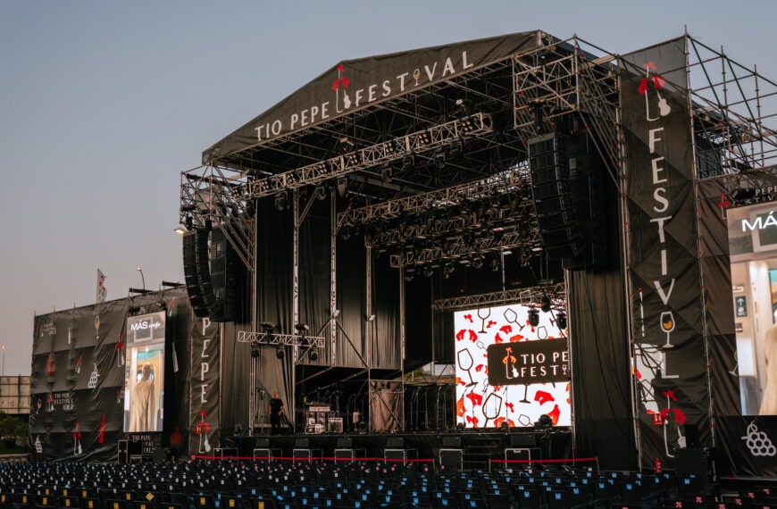 Soviled sonoriza el Tío Pepe Festival con un sistema PANTHER de Meyer Sound