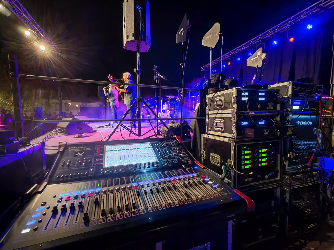 Neo Audiovisuales sonoriza el festival La Estación en Estación con consolas DiGiCo