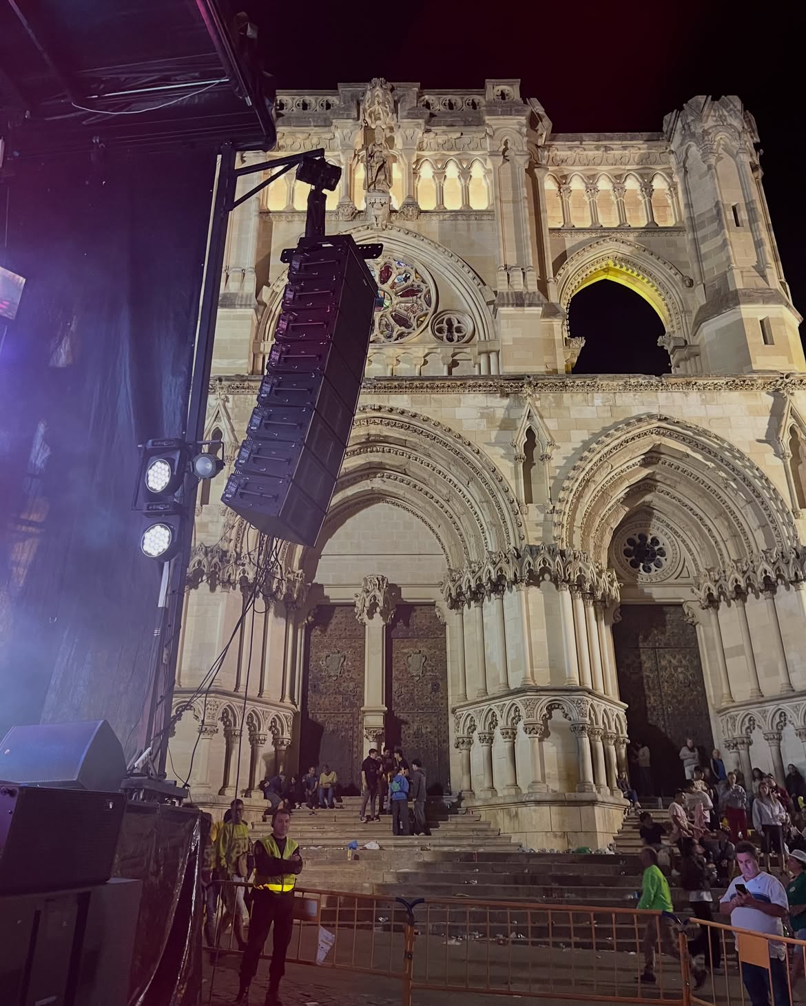 Eventos Ballesteros estrena su nuevo sistema TIGRA de Meyer Sound en las fiestas de San Mateo de Cuenca