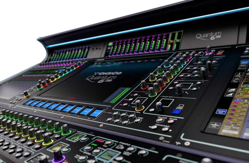 DiGiCo lanza la consola de mezcla digital Quantum 638