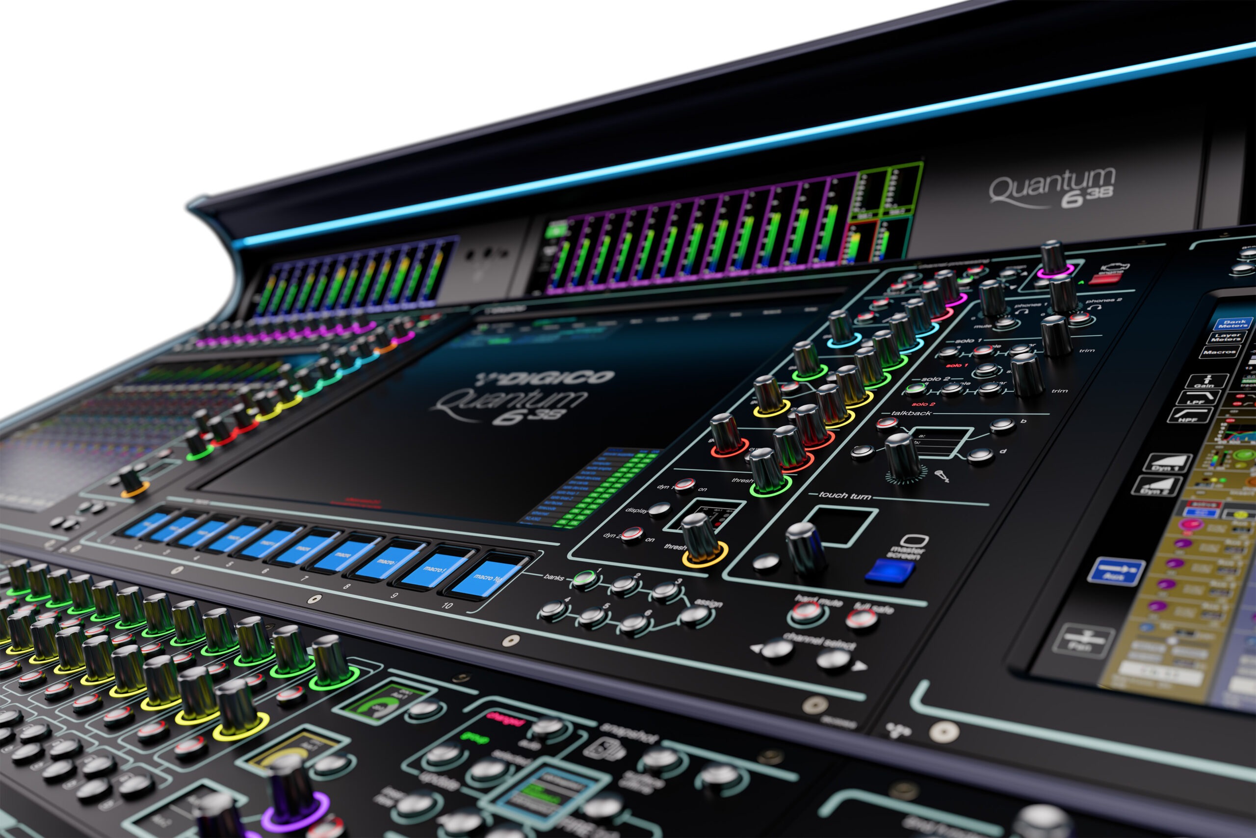 DiGiCo lanza la consola de mezcla digital Quantum 638